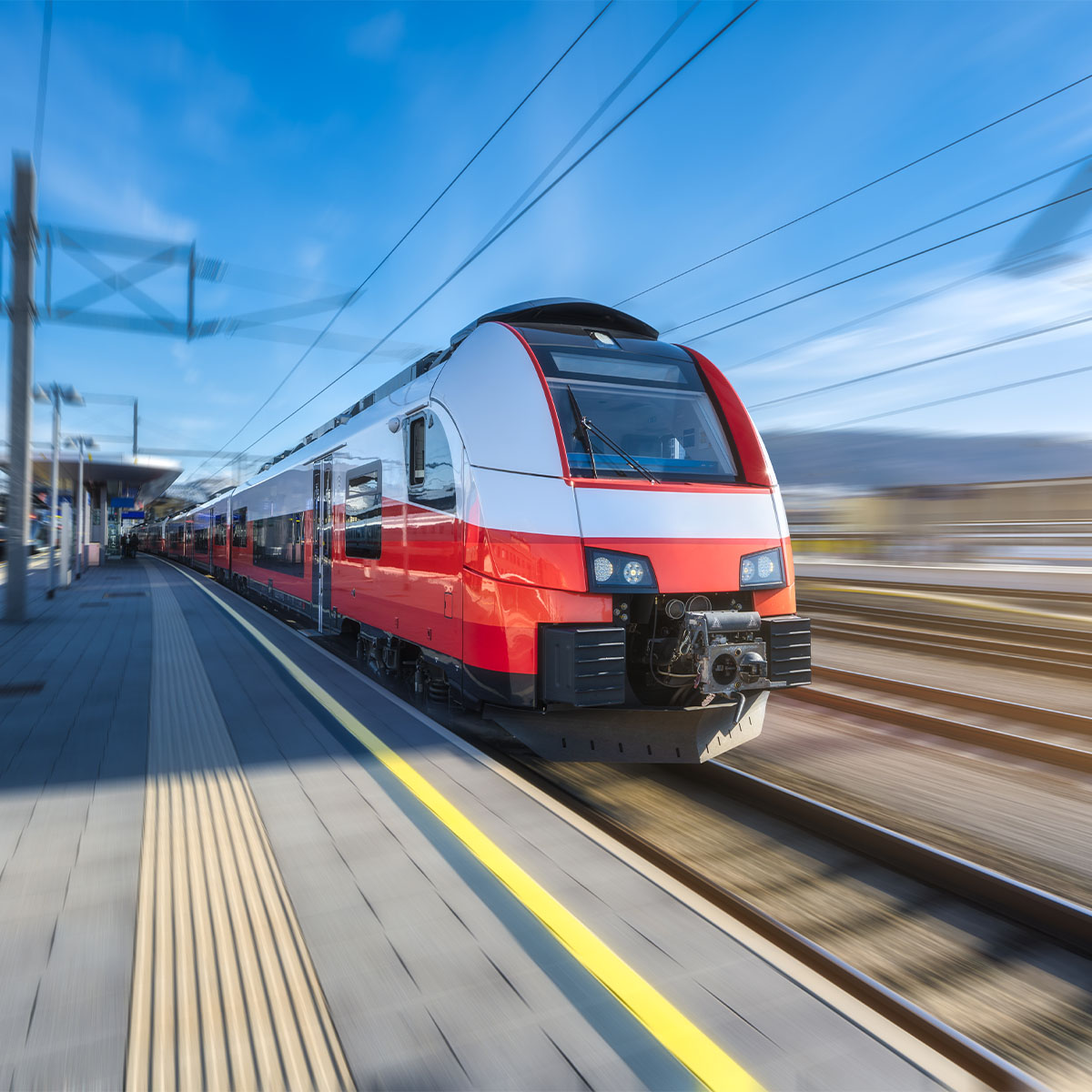 Rugged edge AI computer installed on a railway rolling stock vehicle to enhance transit safety and analytics